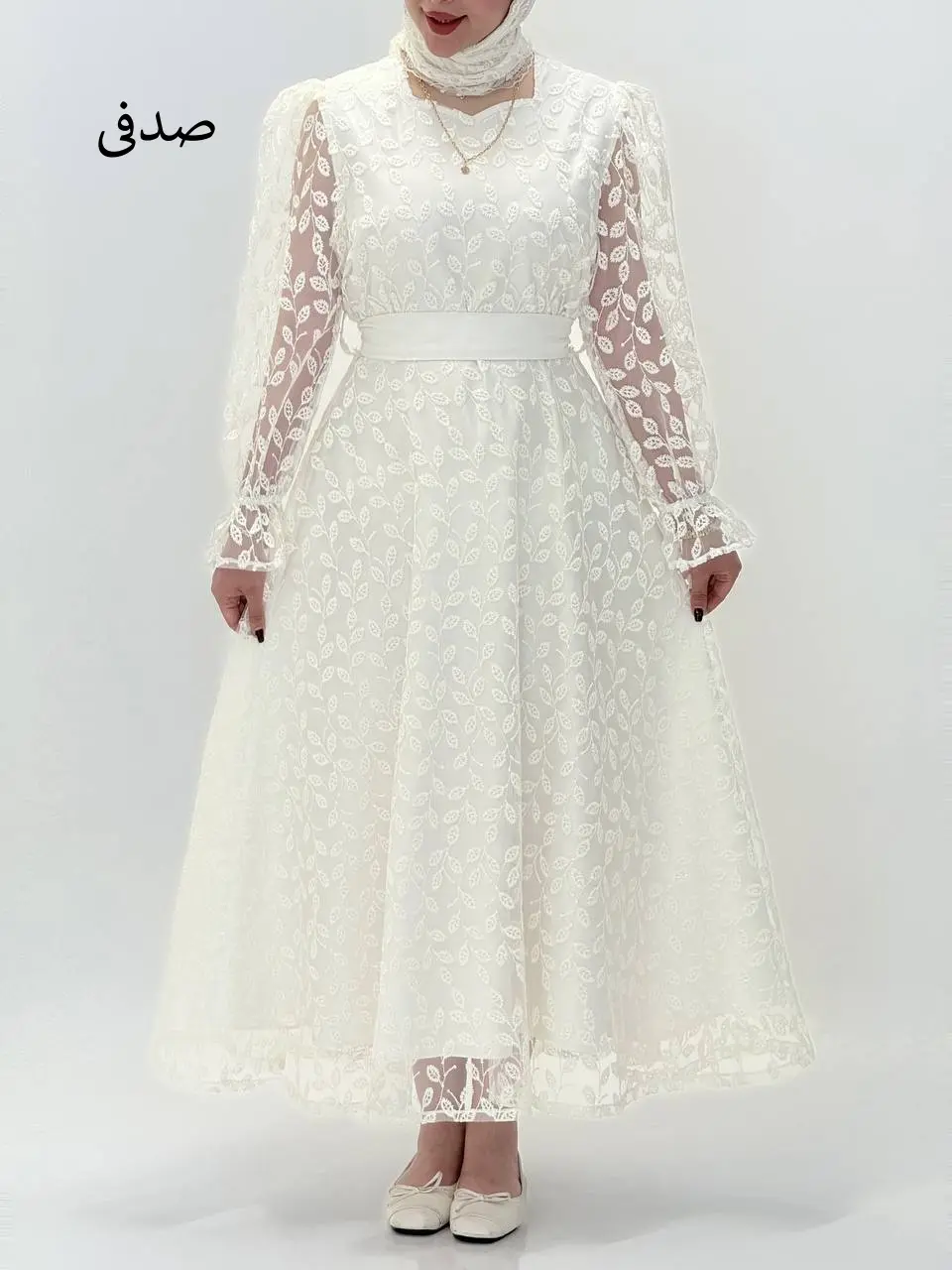 3527- پیراهن مزونی نیلی